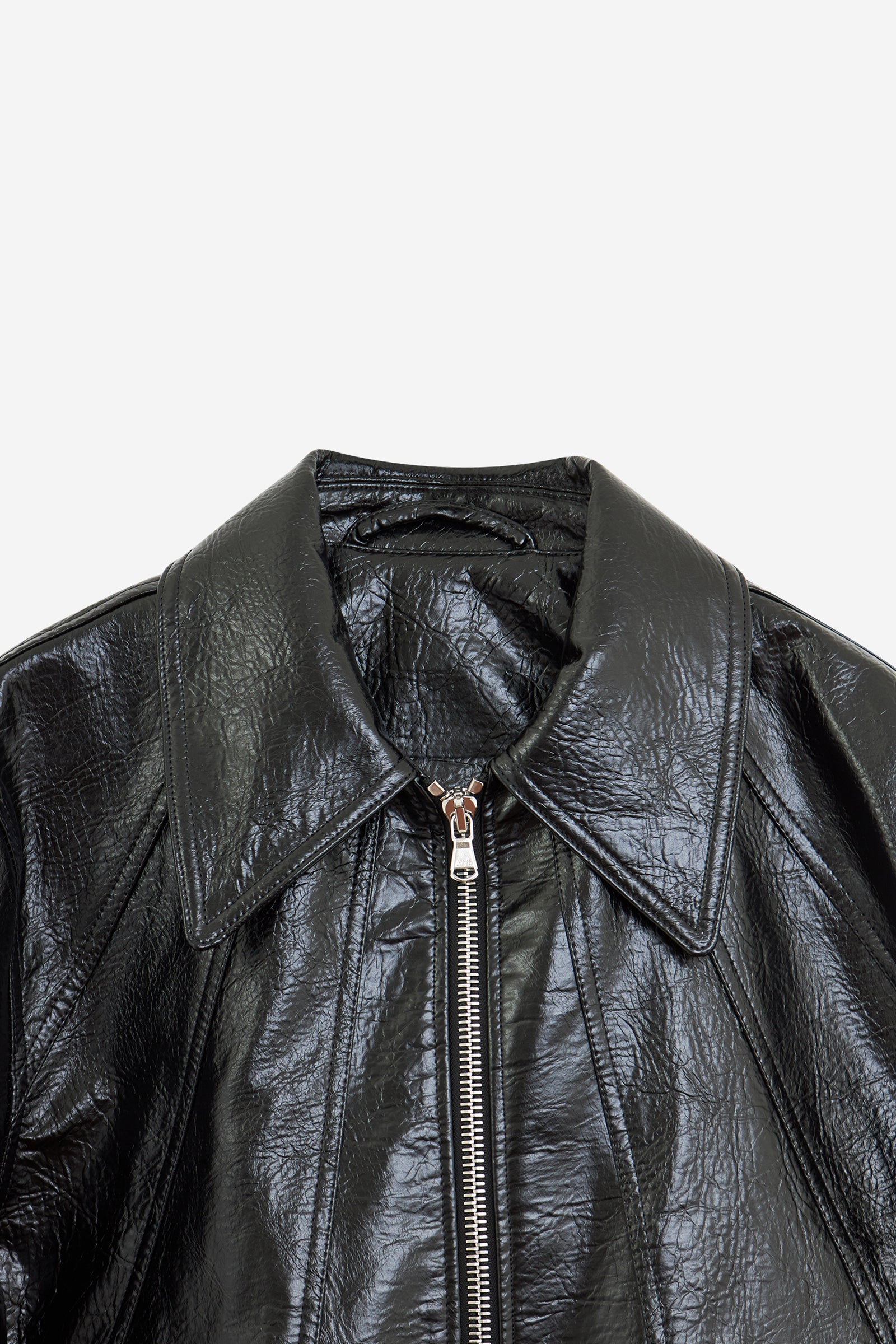 Giacca in Pelle DUKE JACKET in pelle nera – Maxim | The 34
